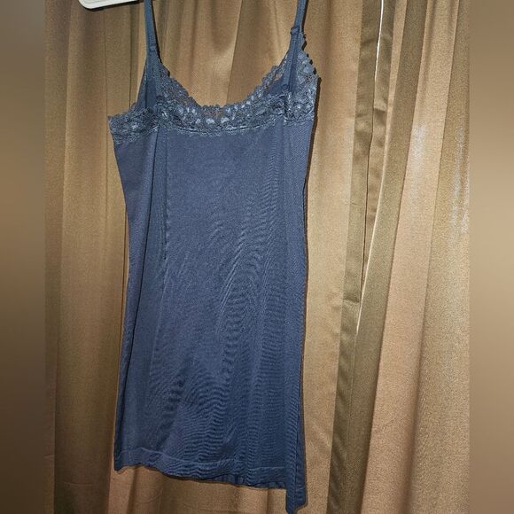 Mascara Large Women's Lace Blue longsleeve top with Tank - Picture 4 of 9